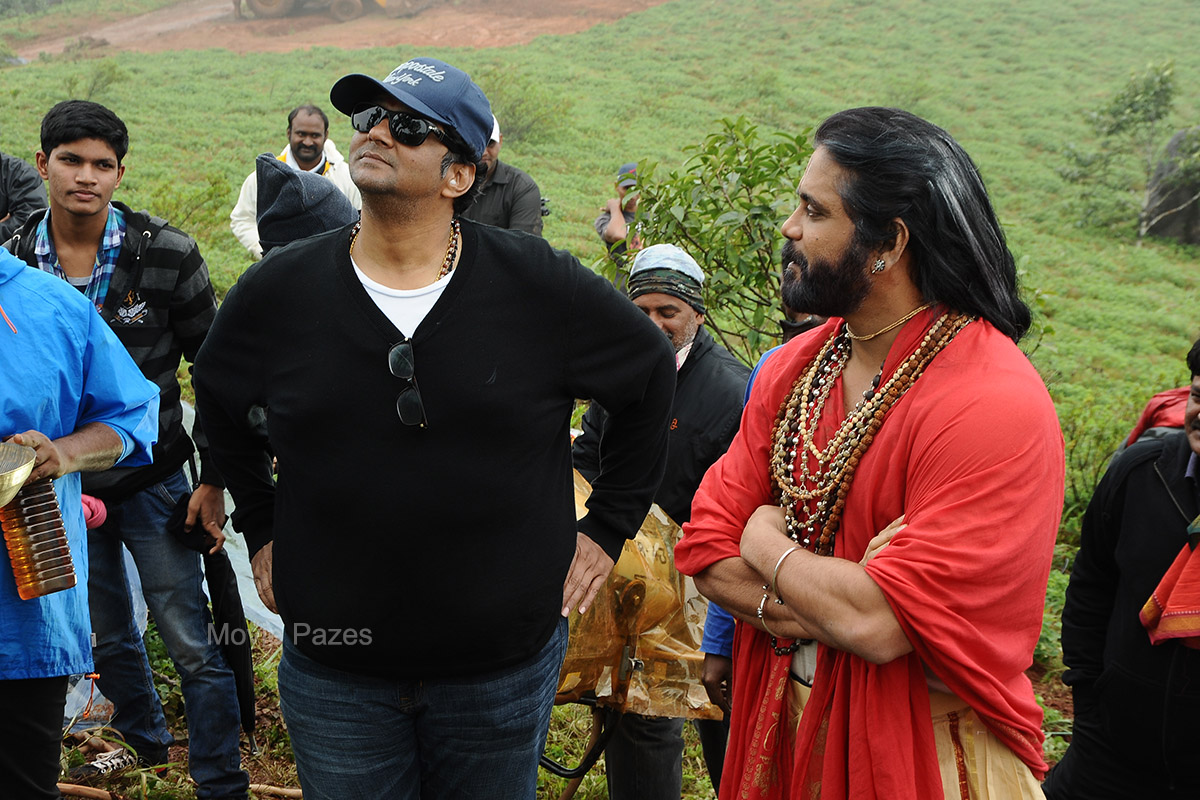 Om Namo Venkatesaya Working Stills